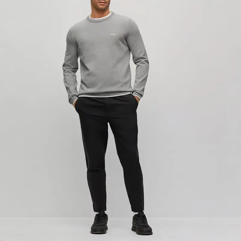HUGO BOSS SS23 Sweater Men's Gray-2