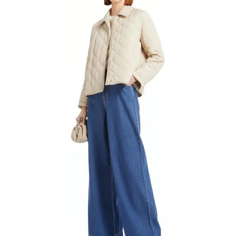 MaxMara Puffer Jacket Women's Beige-3