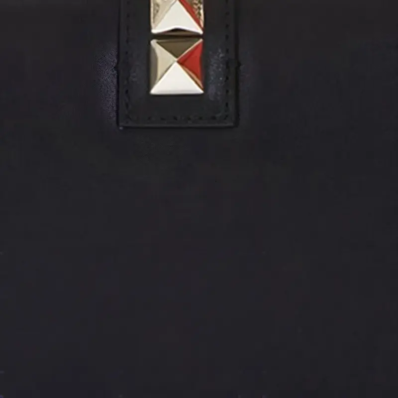 Valentino Cow Leather Shoulder Bag, Crossbody Bag Women's Black-4