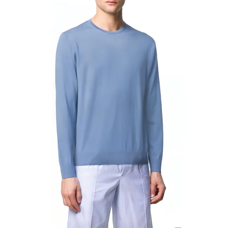 PRADA Sweaters Men Blue-2