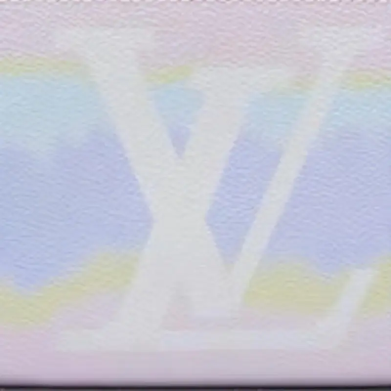 LOUIS VUITTON Zippy Wallet Lv Escale Pastel-3