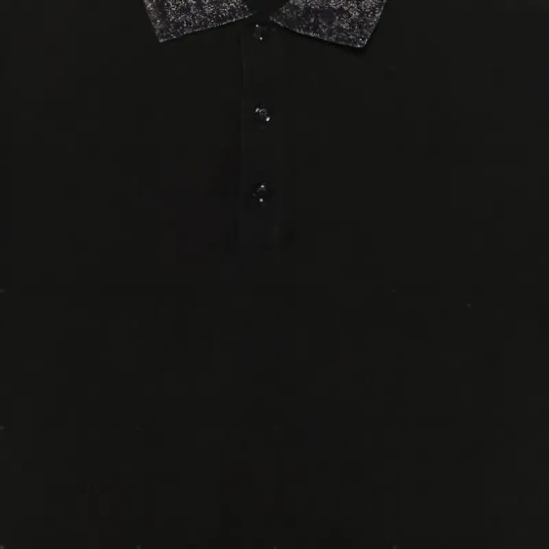 VERSACE Cotton Polo Shirt-4