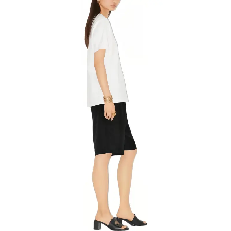 Burberry T Shirts Women's White-3