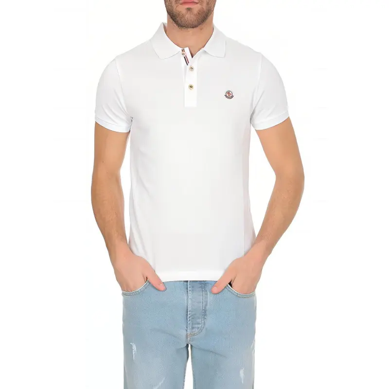 Moncler SS21 Polo Shirts Men White-2
