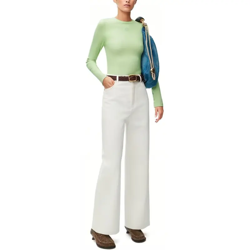 LOEWE T Shirts Women's Green-2