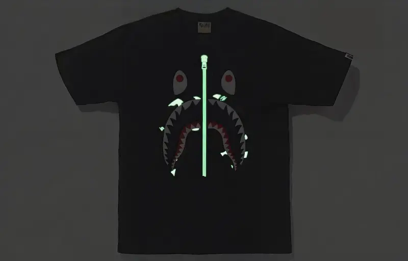 A BATHING APE Logo-printed T-shirt-1
