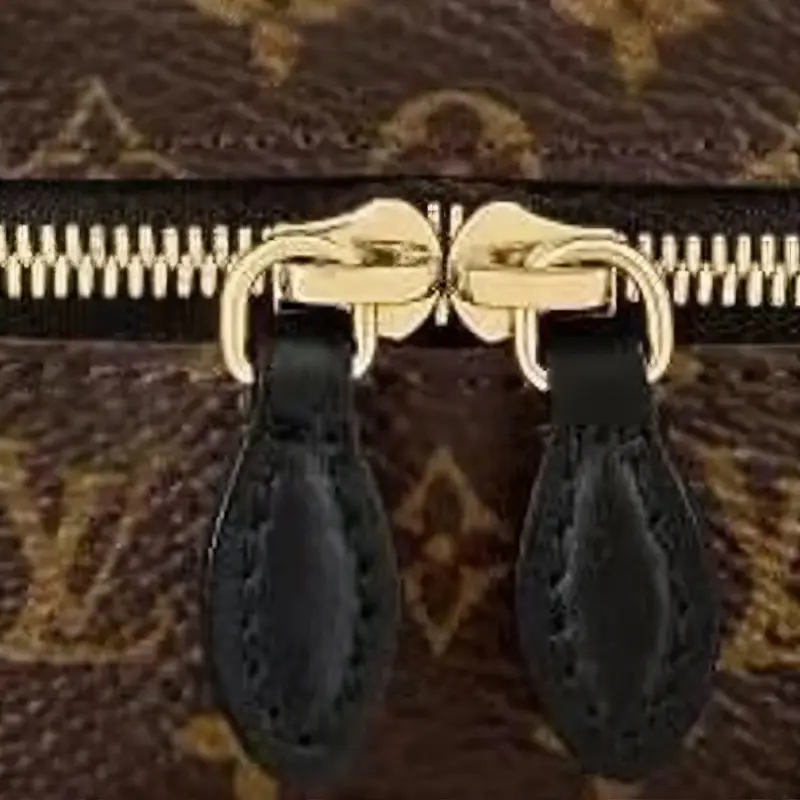 LOUIS VUITTON Vanity Canvas Hairbrush And Makeup Bag Set Unisex Brown-3