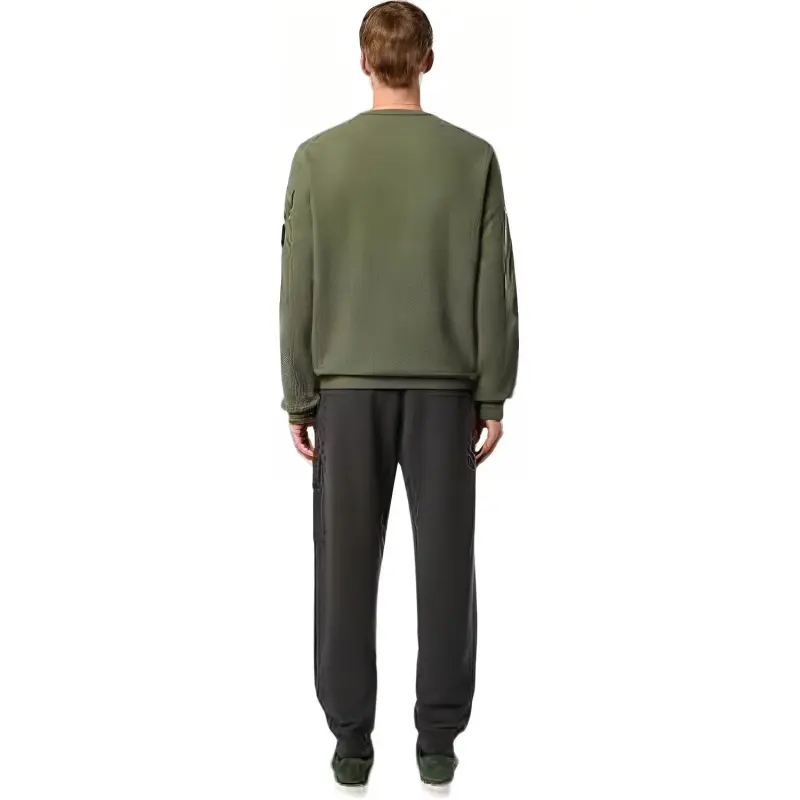 STONE ISLAND Logo Patch Crewneck Sweatshirt-2
