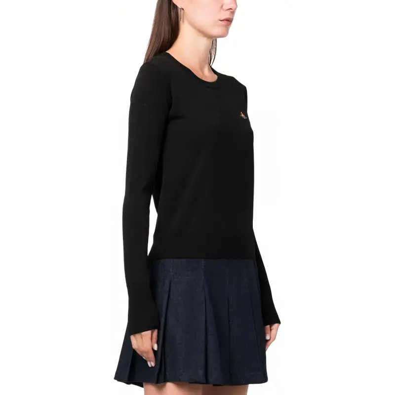 Vivienne Westwood Orb Embroidered Crewneck Jumper-2