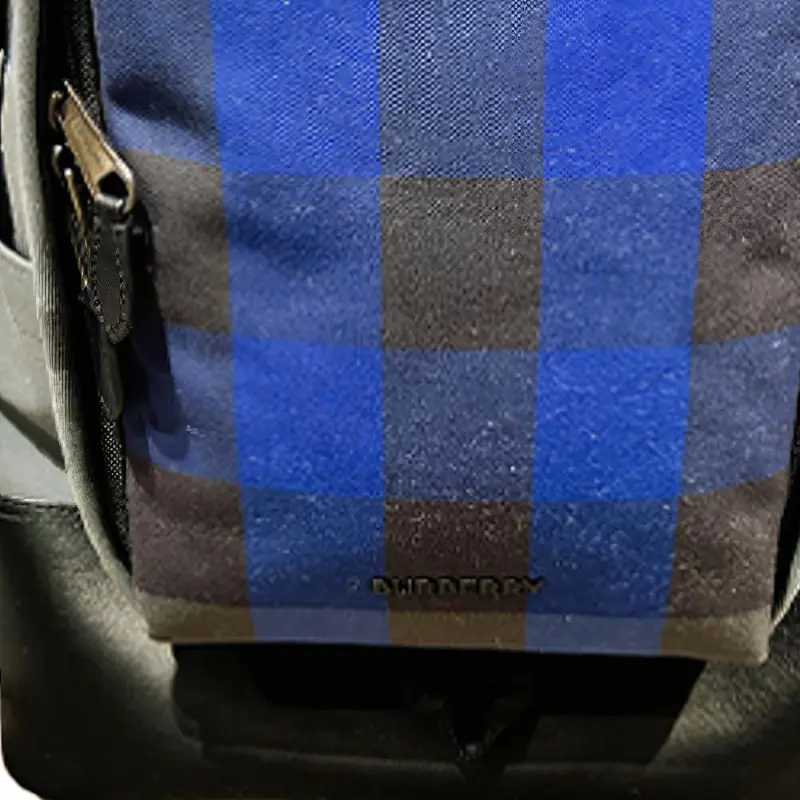 Burberry Leather Backpack Men's Multicolor-4