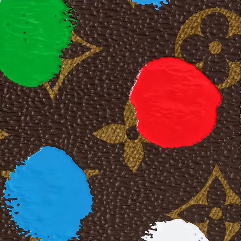 LOUIS VUITTON X Yayoi Kusama Passport Cover Monogram Multicolor-4