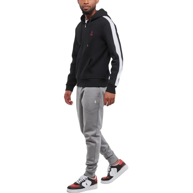 Polo Ralph Lauren Stripe detail Zip up Hoodie-2