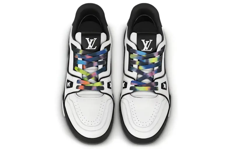 LOUIS VUITTON Lv Trainer Black White-3