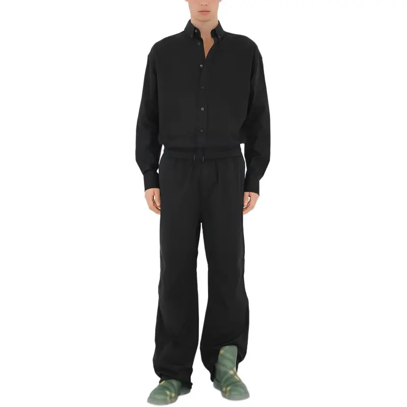 Burberry Pleats Wide leg Trousers-2