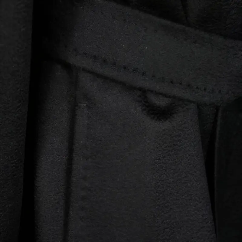 MaxMara Belted Mid Length Coat-3