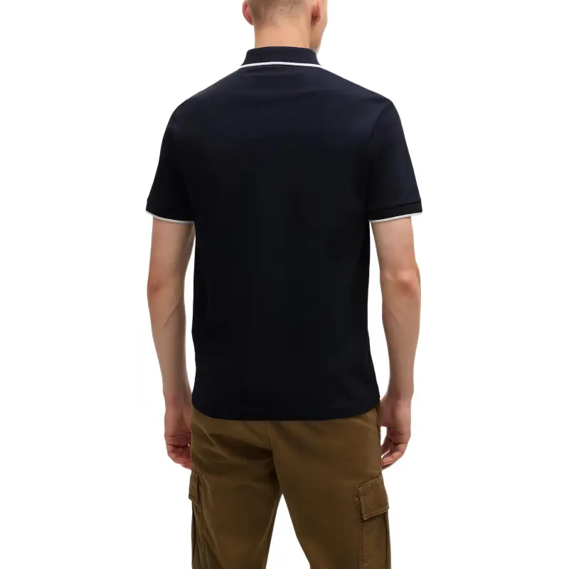 HUGO BOSS Logo Embroidered Polo Shirt-3