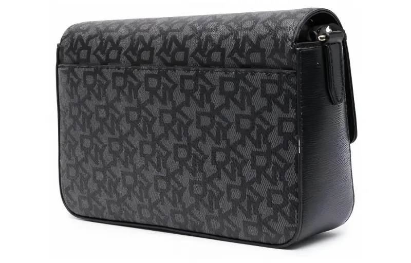 DKNY PVC Crossbody Bag Shoulder Bag Regular Women's Black-1