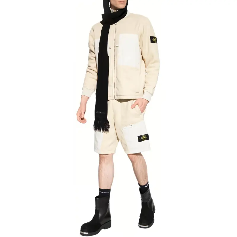 STONE ISLAND Casual Shorts Men's White-1