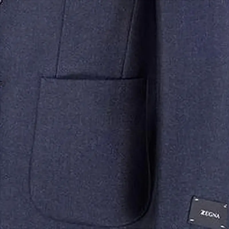 Zegna FW21 Business Suit Coat Men's Dark Blue-4
