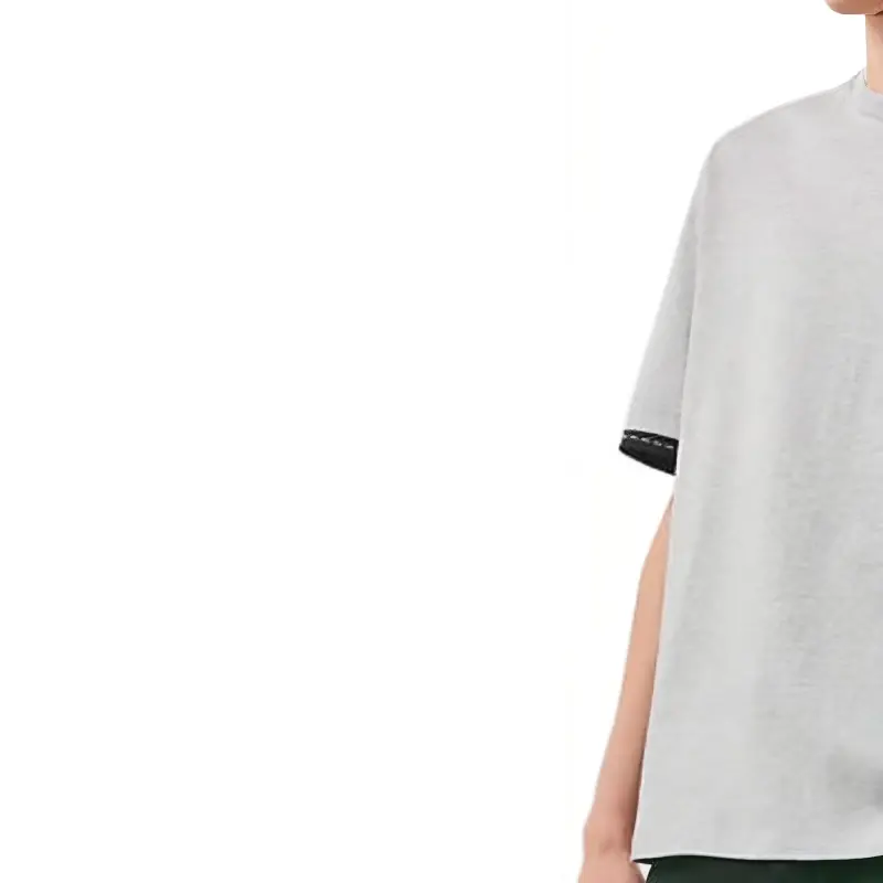 HERMES T Shirts Men Gray-2
