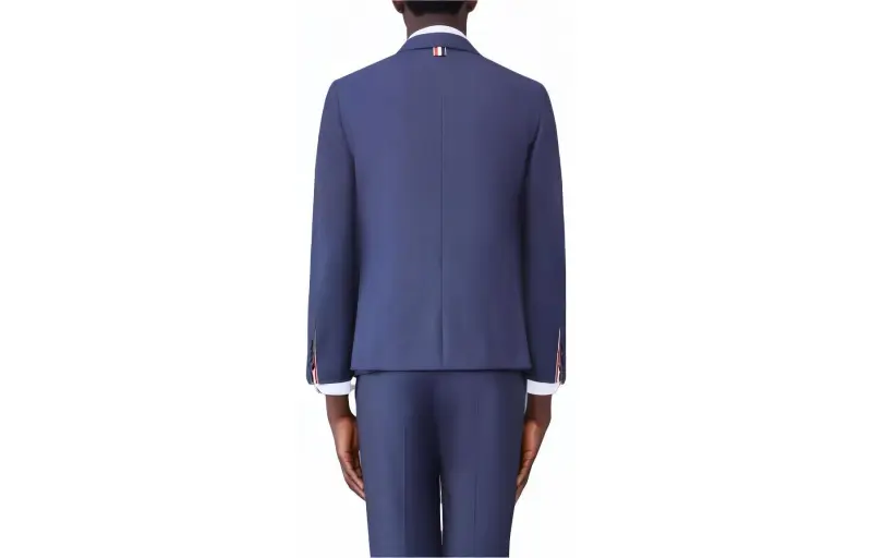 THOM BROWNE Single Breasted Long Sleeved Blazer-1