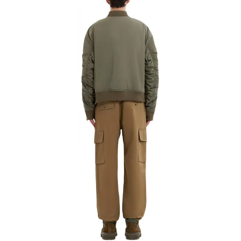 MARNI Contrast Back Twill Bomber Jacket-3