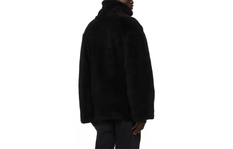 WE11DONE Leather Jackets Unisex Black-1