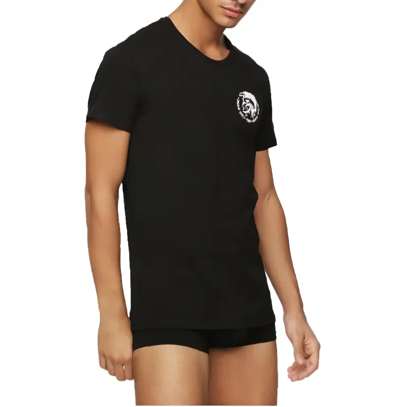 DIESEL Regular T-Shirt Men's 3 Pack Black-2