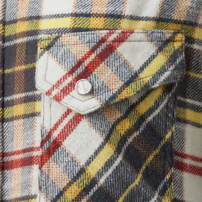 R13 Plaid check Shirt-3