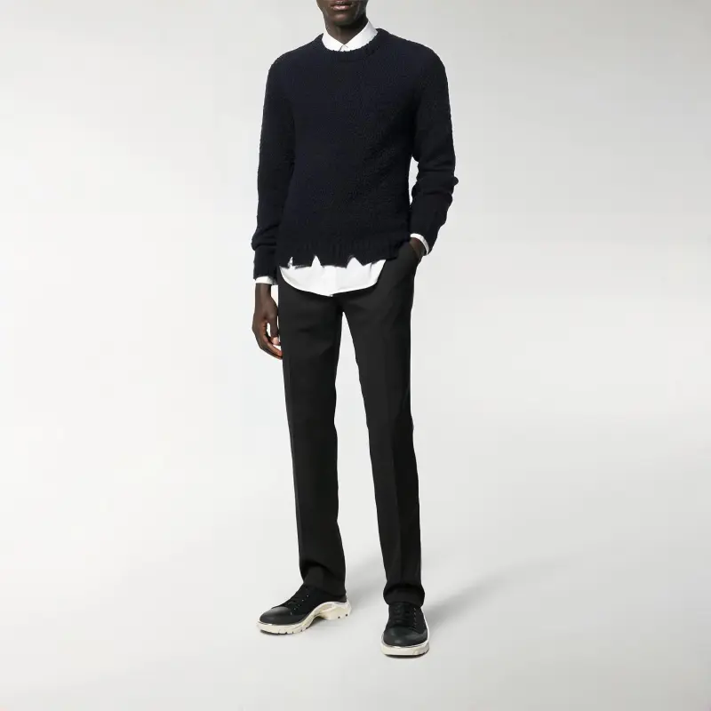 FENDI Suit Trousers Men Black-1
