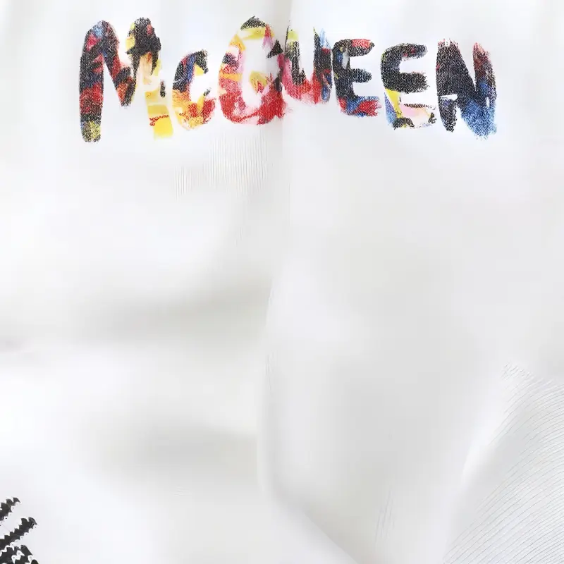 Alexander McQueen Ankle Socks Women's White-1
