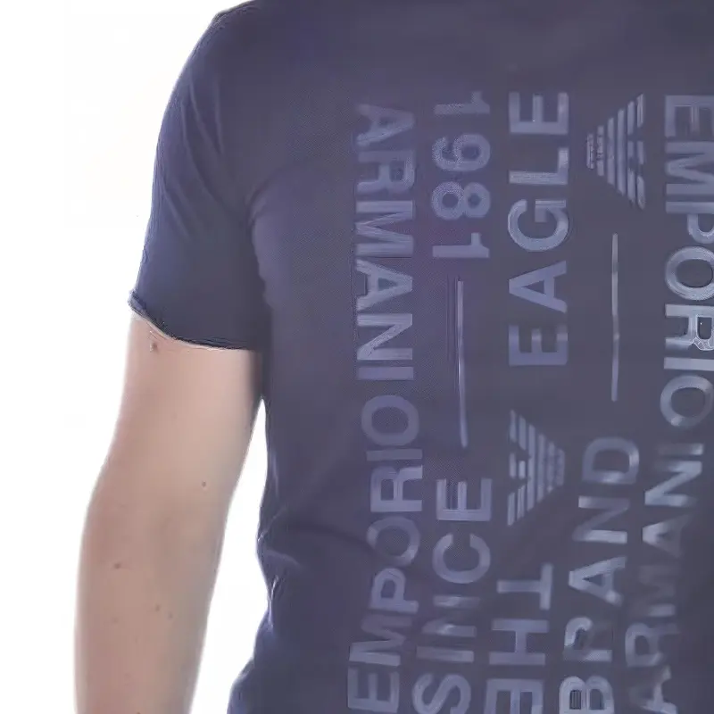 EMPORIO ARMANI T Shirt Men's Marine Blue-3