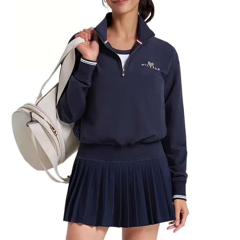 Wilson DAVENPORT Sweatshirt Women's Marine Blue-2