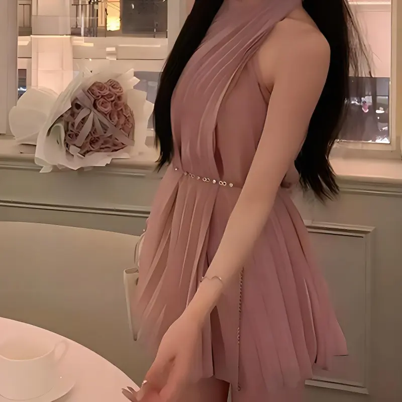 TURN UP Sleeveless Dress Women's-12
