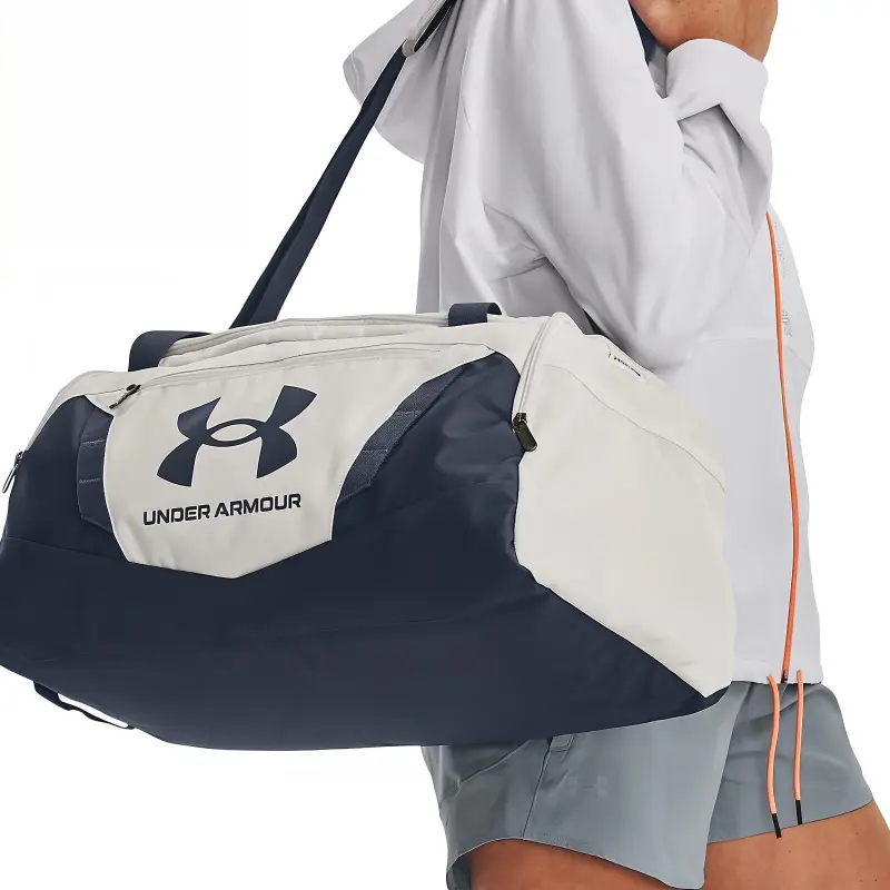 Under Armour Polyester Shoulder Bag, Crossbody Bag, Handbag, Travel Bag Trumpets Unisex Gray-3