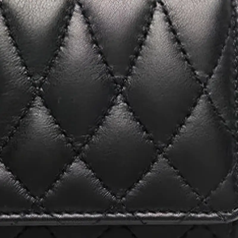 Lanvin Calfskin Wallet Women's Black-3