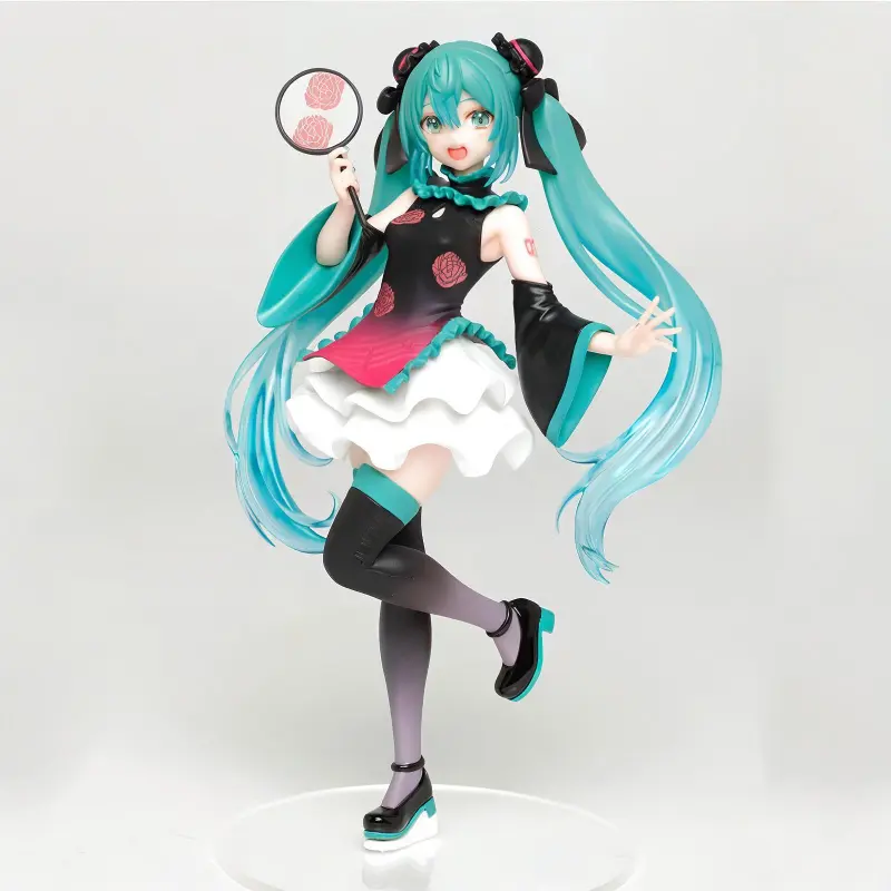 TAITO Hatsune Miku Costumes VOCALOID Cheongsam Dress Bonus Gifts-2