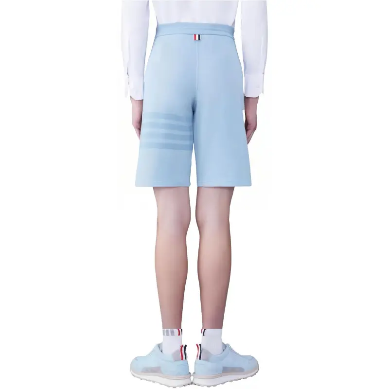 THOM BROWNE 4 Bar Drawstring Track Shorts-2