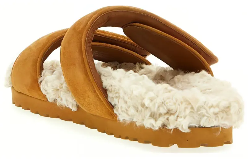 GIA BORGHINI Alvine Open Toe Slides Women's-1