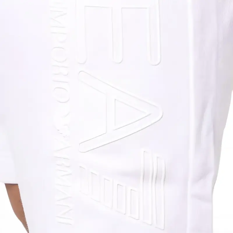 EMPORIO ARMANI Casual Shorts Men White-4