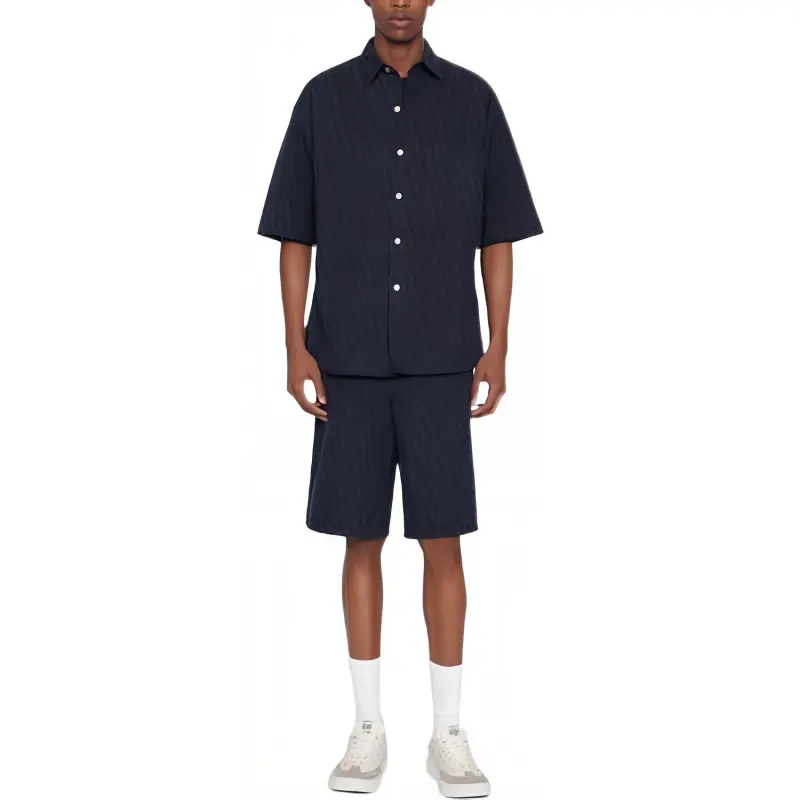 DIOR FW22 Cargo Shorts Men's Marine Blue-2
