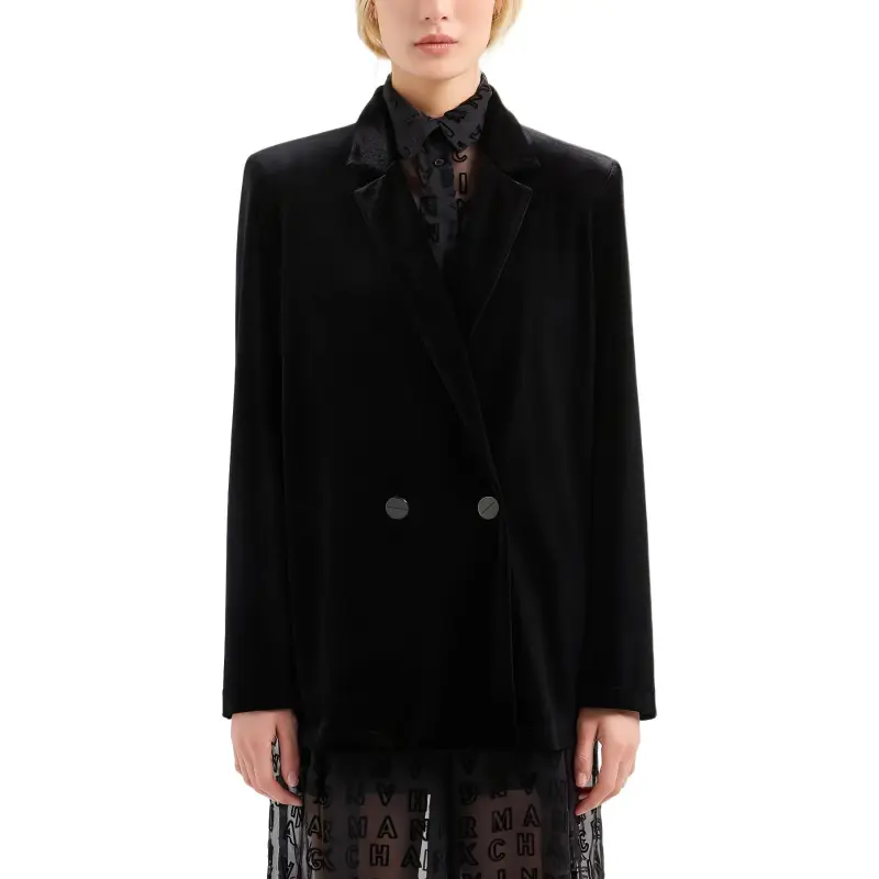 ARMANI EXCHANGEAE Business Suits Coats Women's Black-1