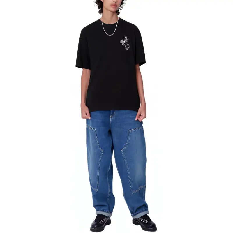 Carhartt WIP W' S/S FW24 Drop Shoulder Sleeve T Shirt Women's Black-2