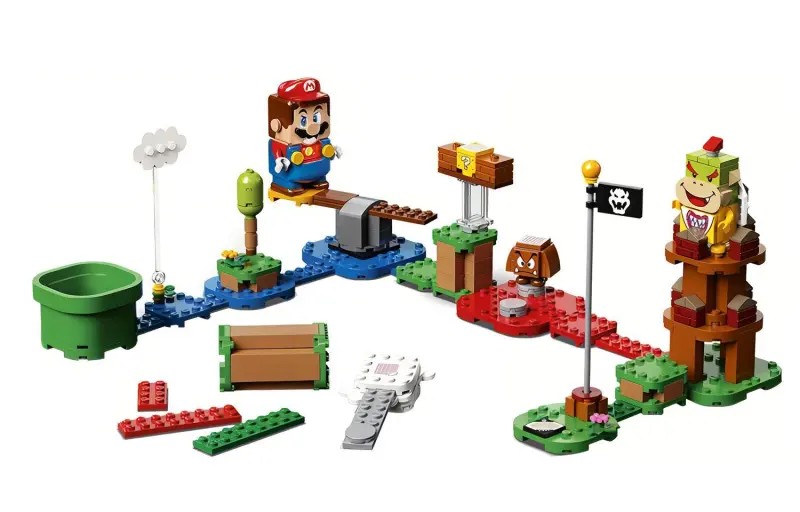 LEGO Super Mario Collection Mario Mario Adventure Starter Set Building Blocks 231pcs 71360-1