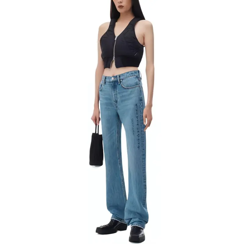 Alexander Wang Straight Leg Jeans-1