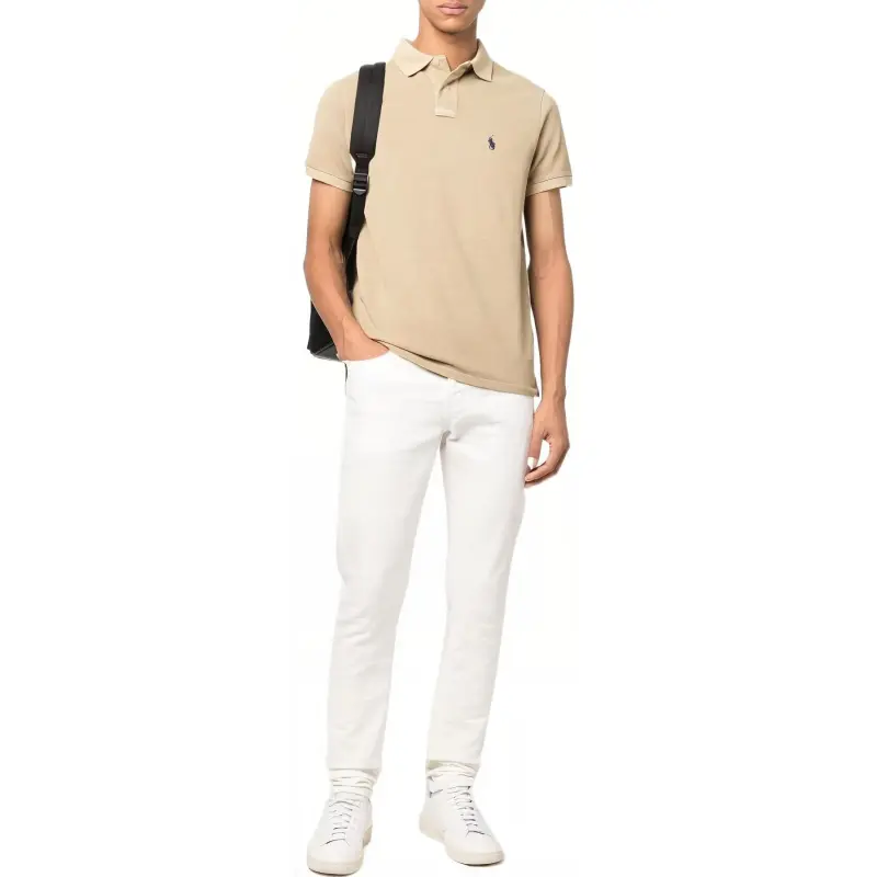 Polo Ralph Lauren SS22 Polo Shirt Men's Brown-1