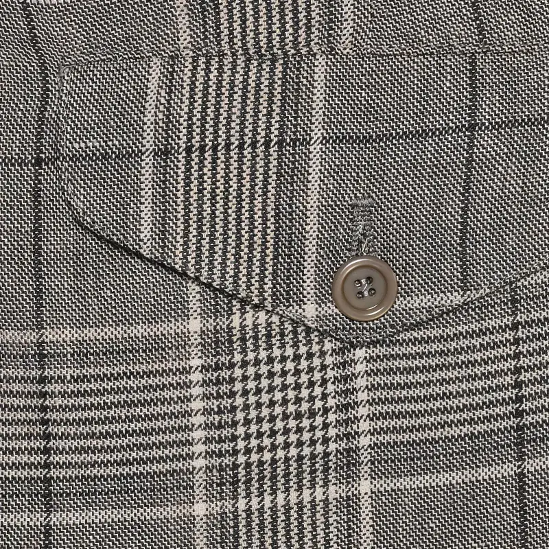 GUCCI Tapered Leg Plaid Trousers-2