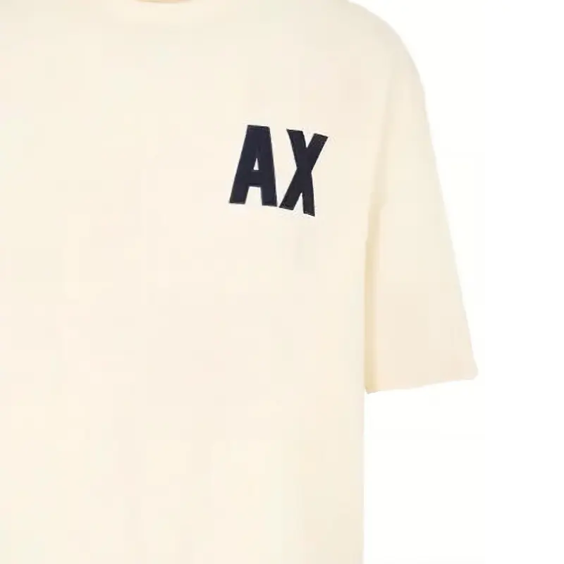 ARMANI EXCHANGEAE FW23 T Shirt Men's Ecru-5