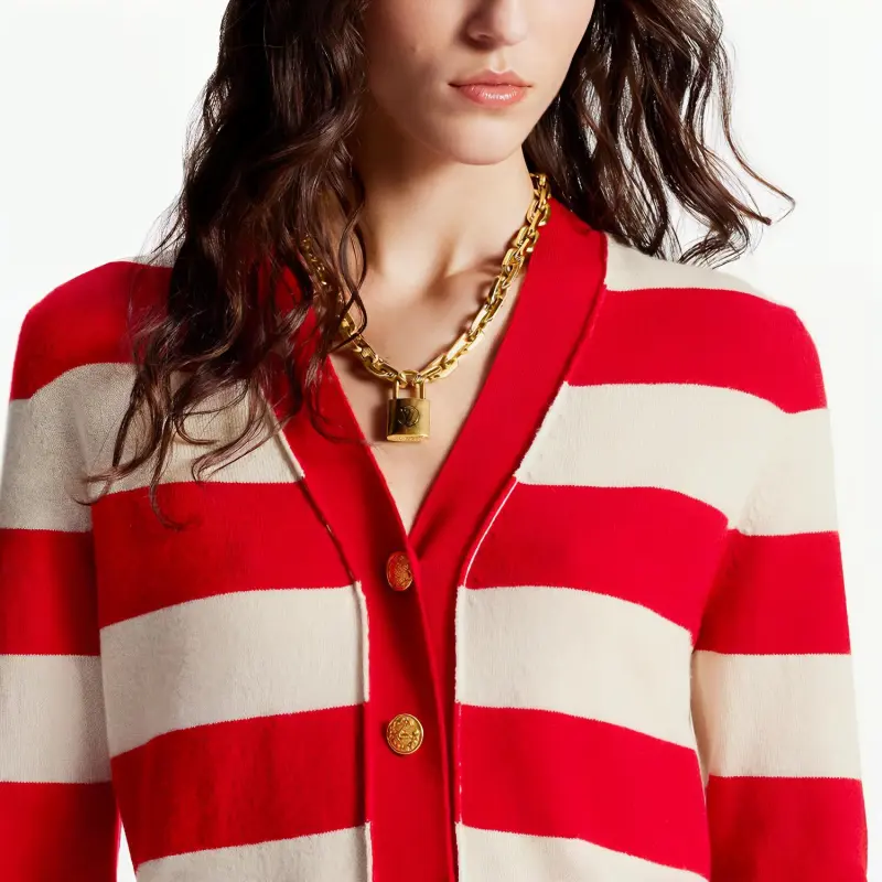 LOUIS VUITTON Chunky Stripes Cardigan-1