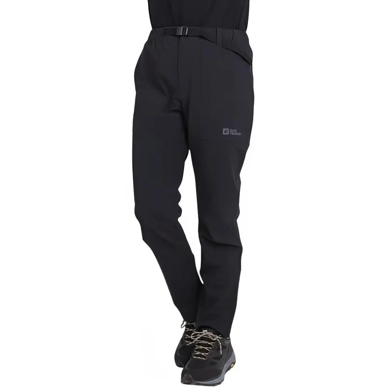 Jack Wolfskin Windbreaker Pants Unisex Black-2